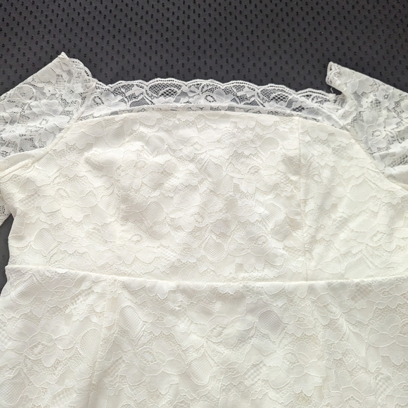 Bodycon White Dress Torrid - Picture 6 of 13